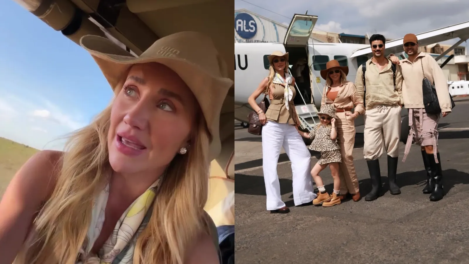 Ana Paula Siebert vive safári no Quênia e avista animais - Imagem do artigo