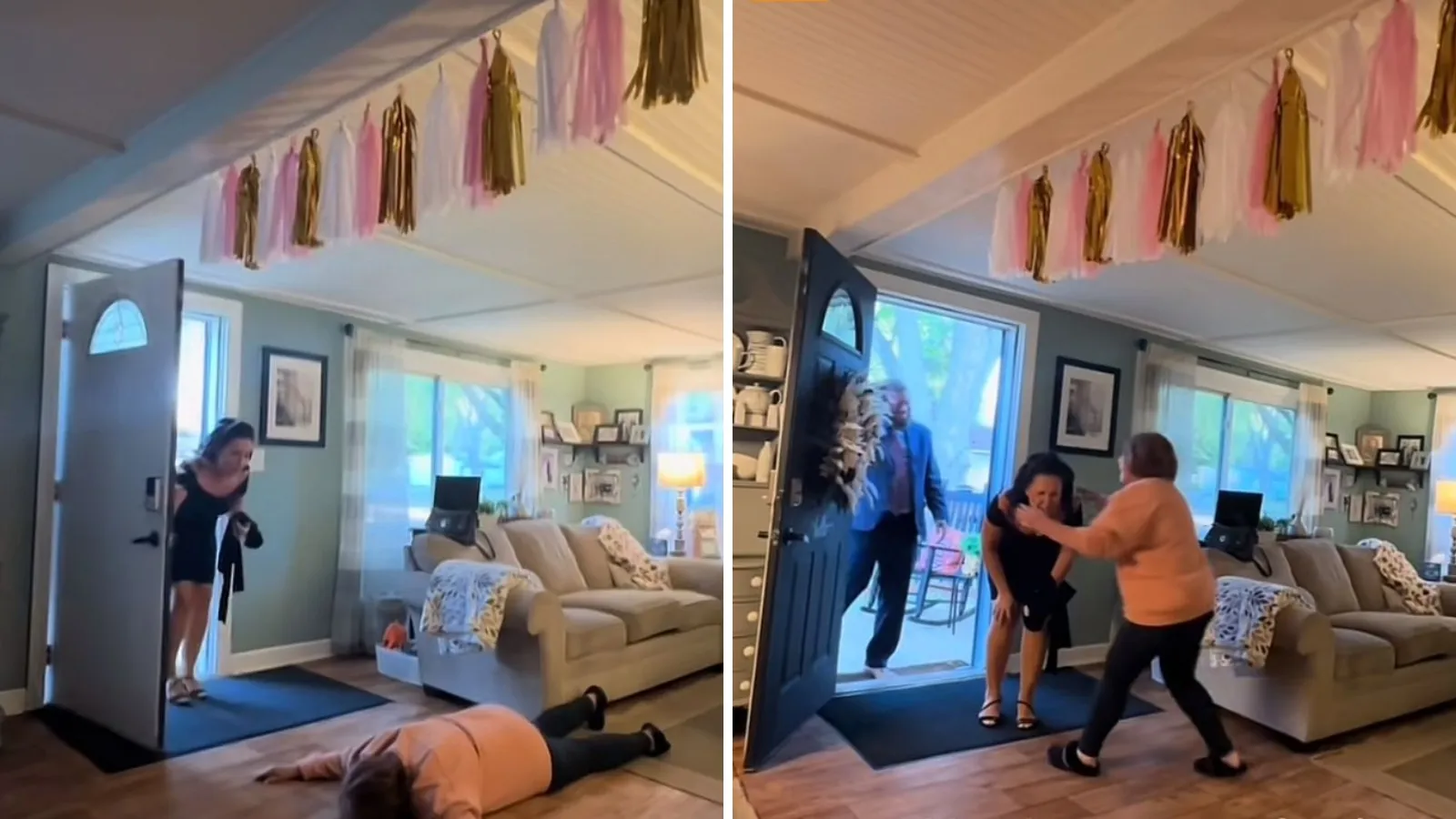 Mãe se finge de morta e susto de aniversário viraliza no TikTok - Imagem do artigo