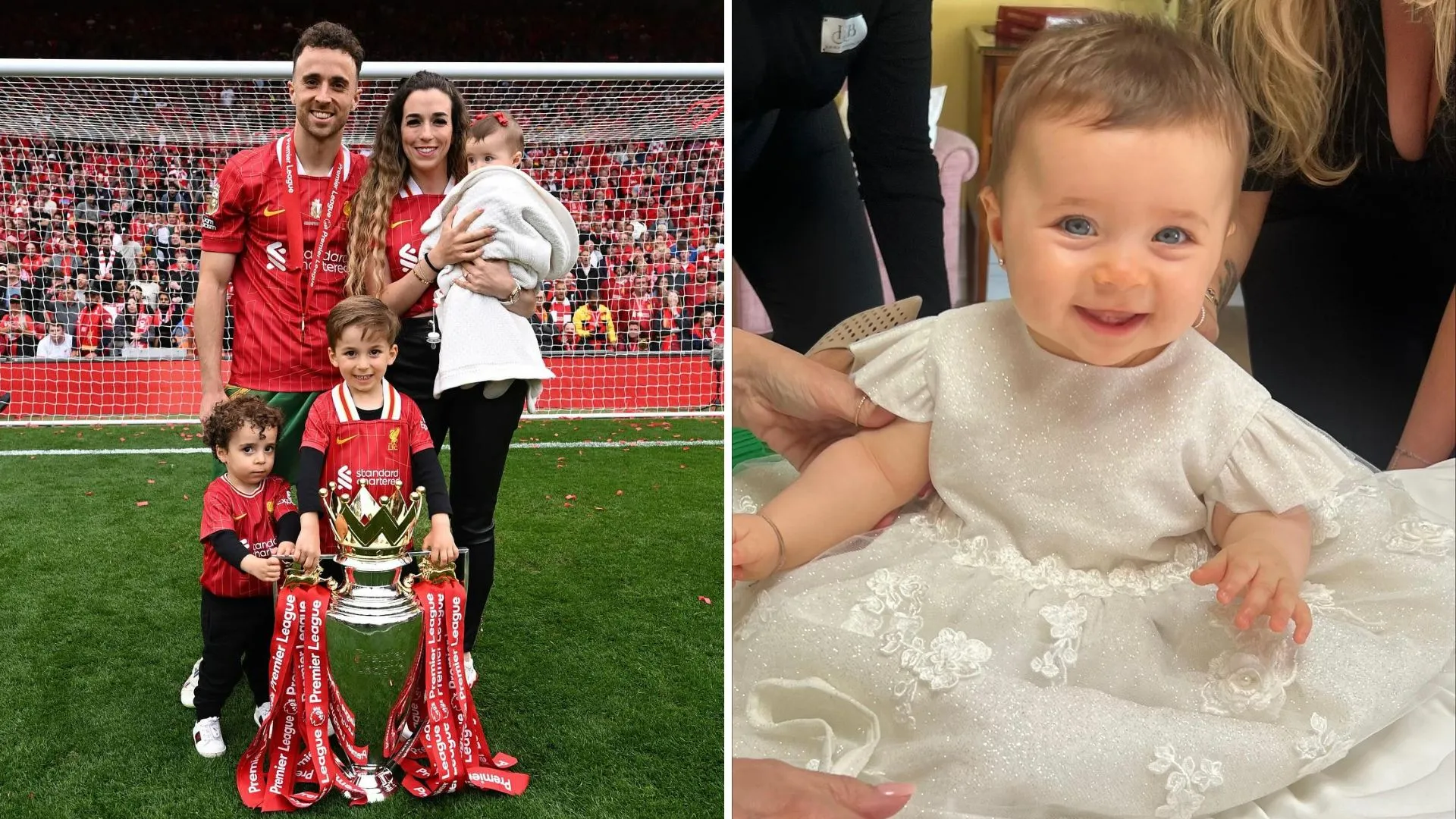 Viúva de Diogo Jota celebra 1º aniversário da filha - Imagem do artigo