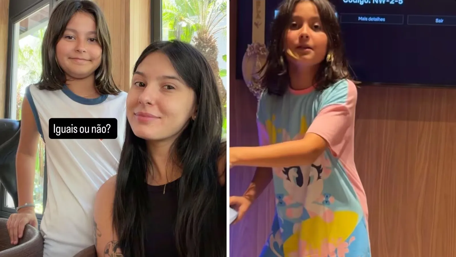 Ana Castela registra momento raro ao brincar com irmã - Imagem do artigo