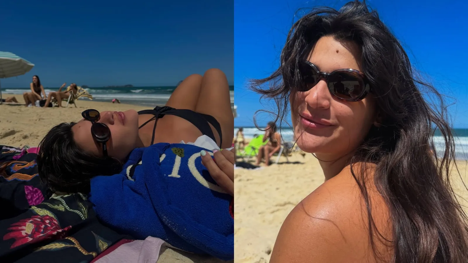 Giulia Costa curte praia carioca em dia de calor intenso - Imagem do artigo