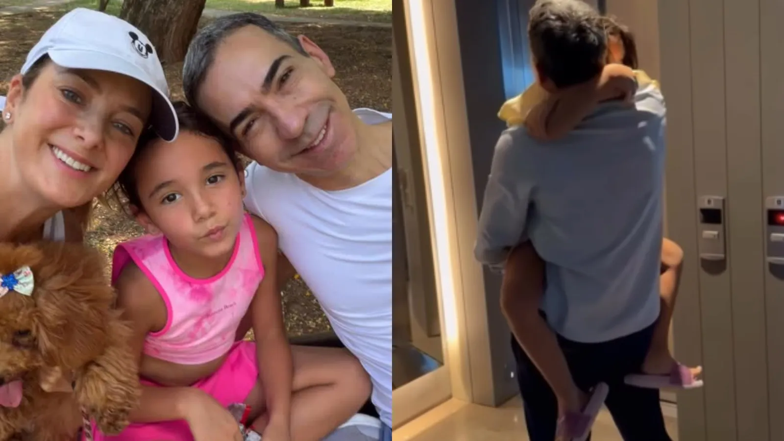 Ticiane Pinheiro e César Tralli driblam ponte aérea - Imagem do artigo