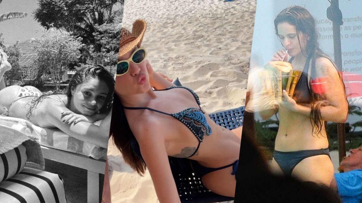 Famosos curtem domingo de sol em praias e piscinas - Imagem do artigo