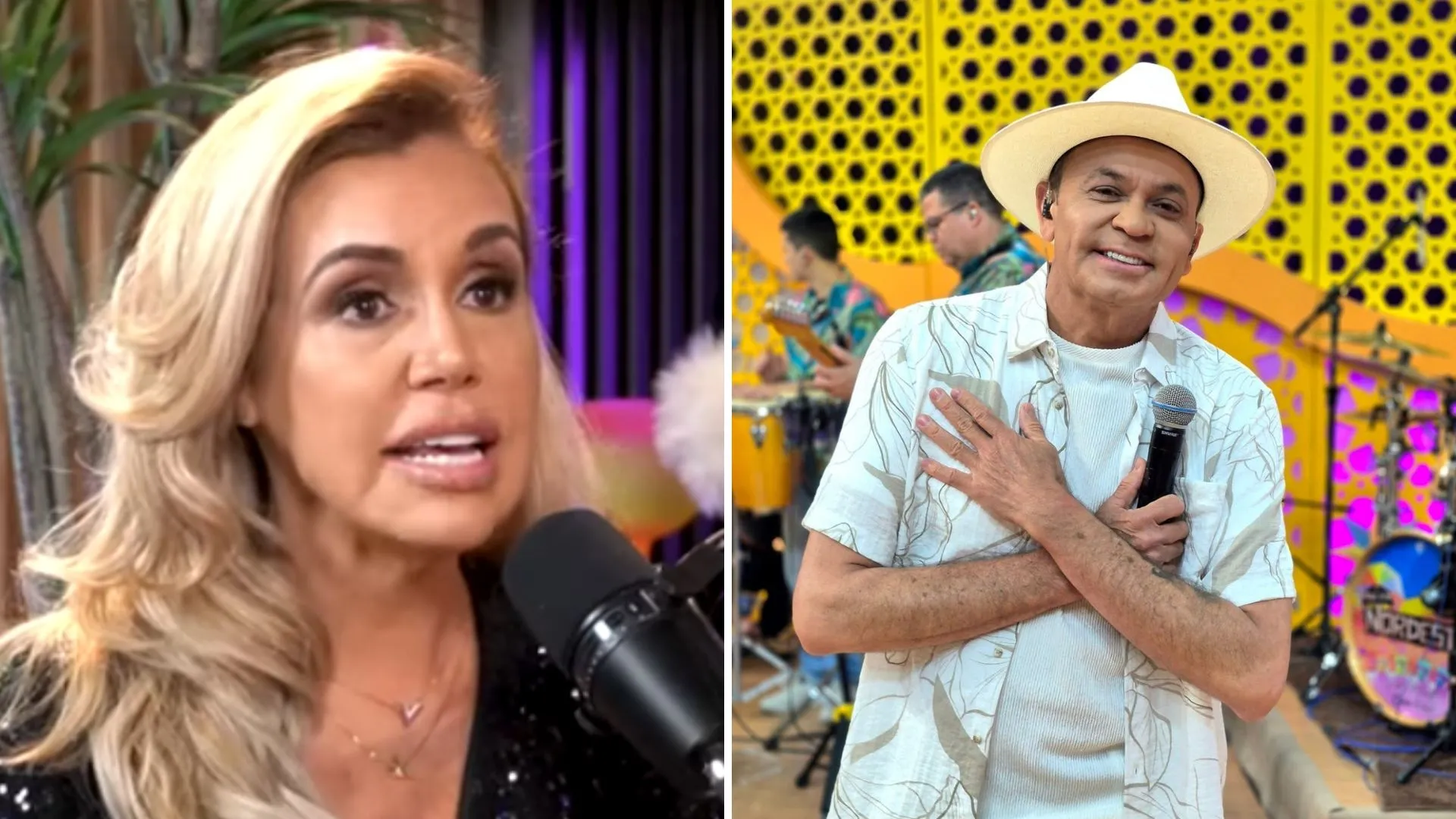 Renata Banhara e Frank Aguiar retomam relação cordial - Imagem do artigo