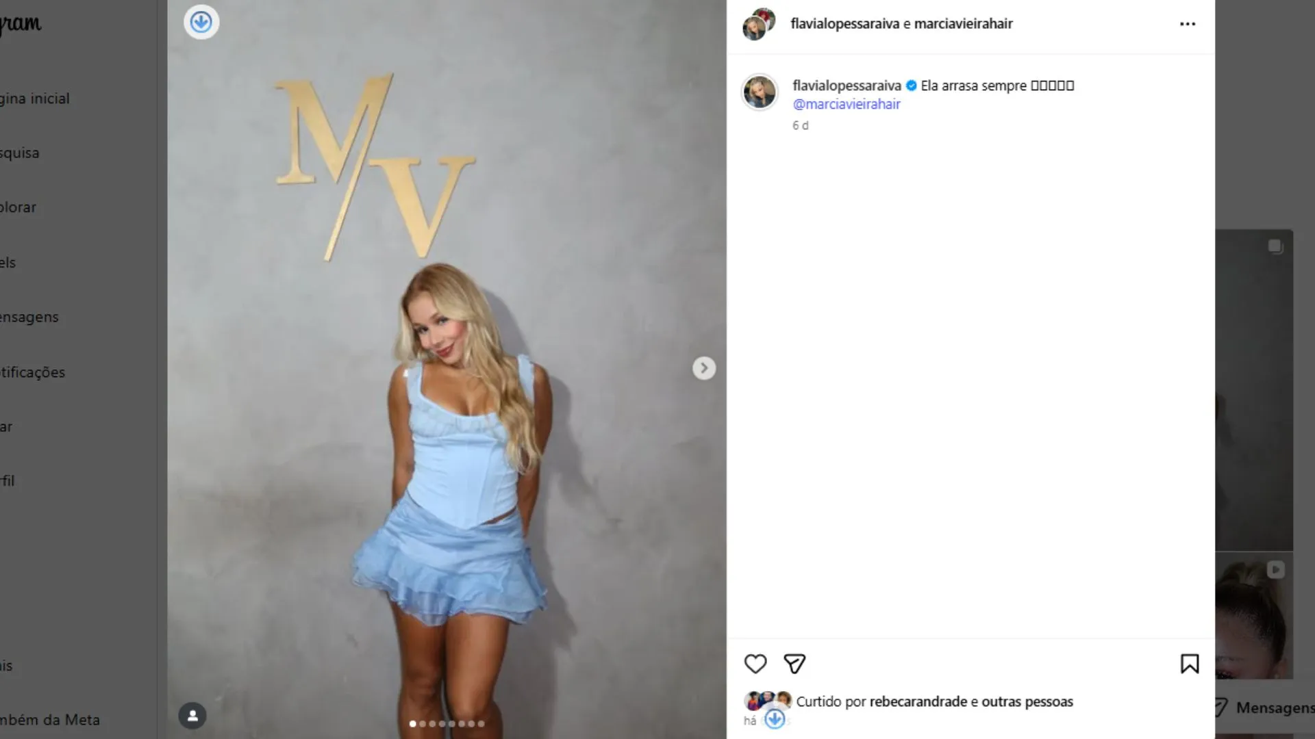 Flávia Saraiva oculta comentários após rumor com Léo Pereira - Imagem do artigo