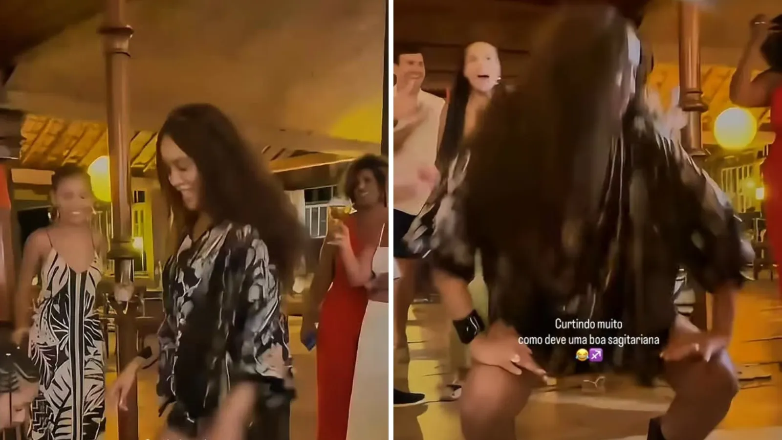 Taís Araujo dança ‘boquinha da garrafa’ em festa de 47 anos - Imagem do artigo