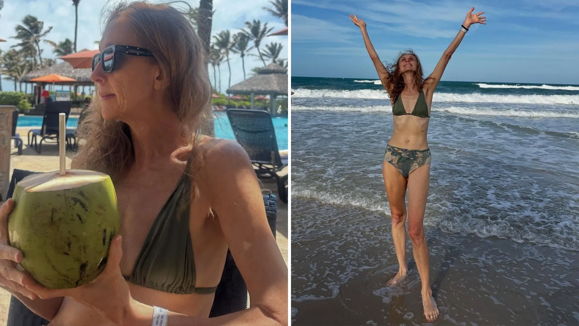 Betty Gofman posa de biquíni com filhas em parque aquático - Imagem do artigo