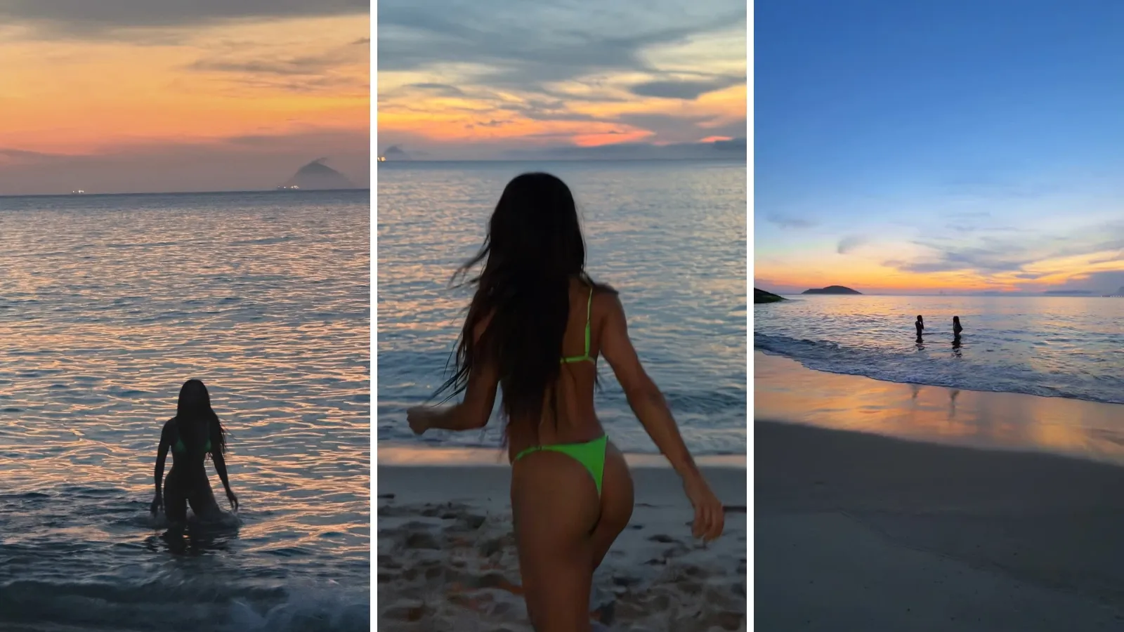 Sabrina Sato biquíni: pôr do sol na Praia do Sossego - Imagem do artigo