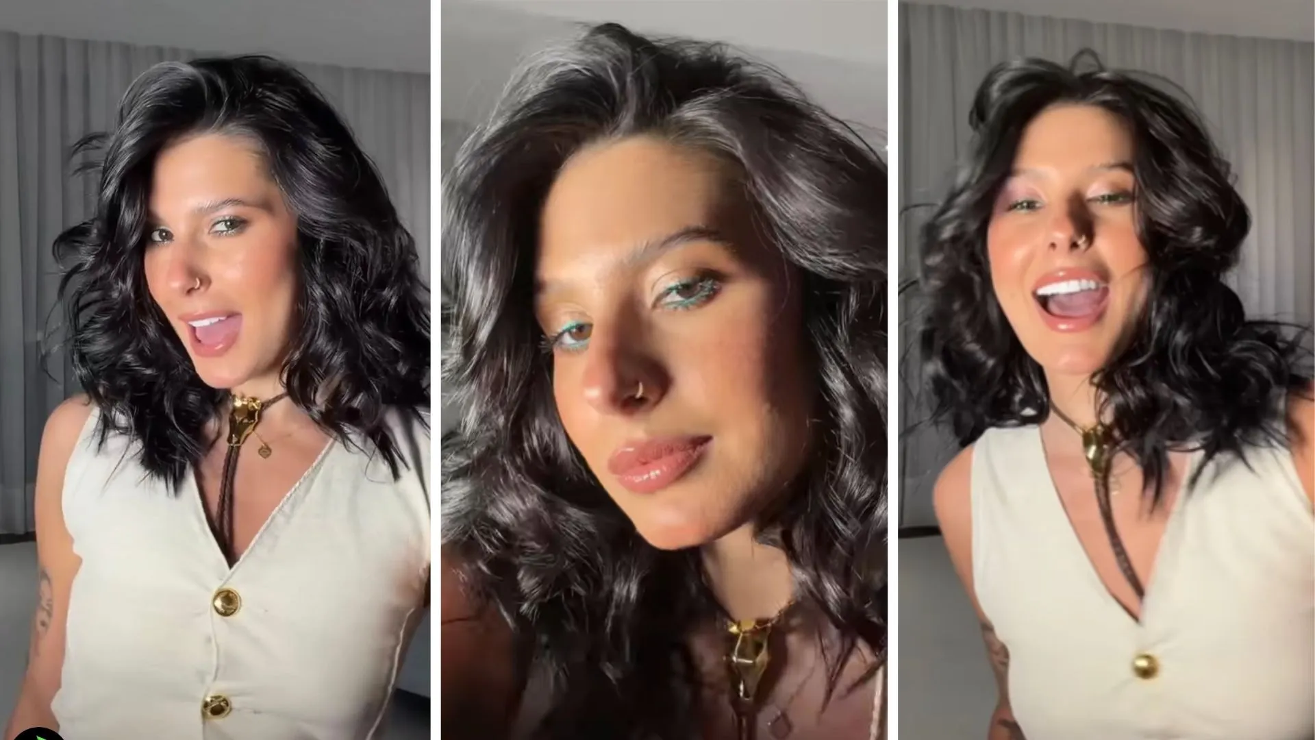 Corte médio repicado de Ana Castela vira tendência - Imagem do artigo