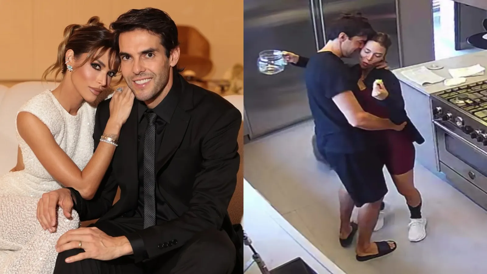 Carol Leite e Kaká dançam na cozinha da mansão - Imagem do artigo