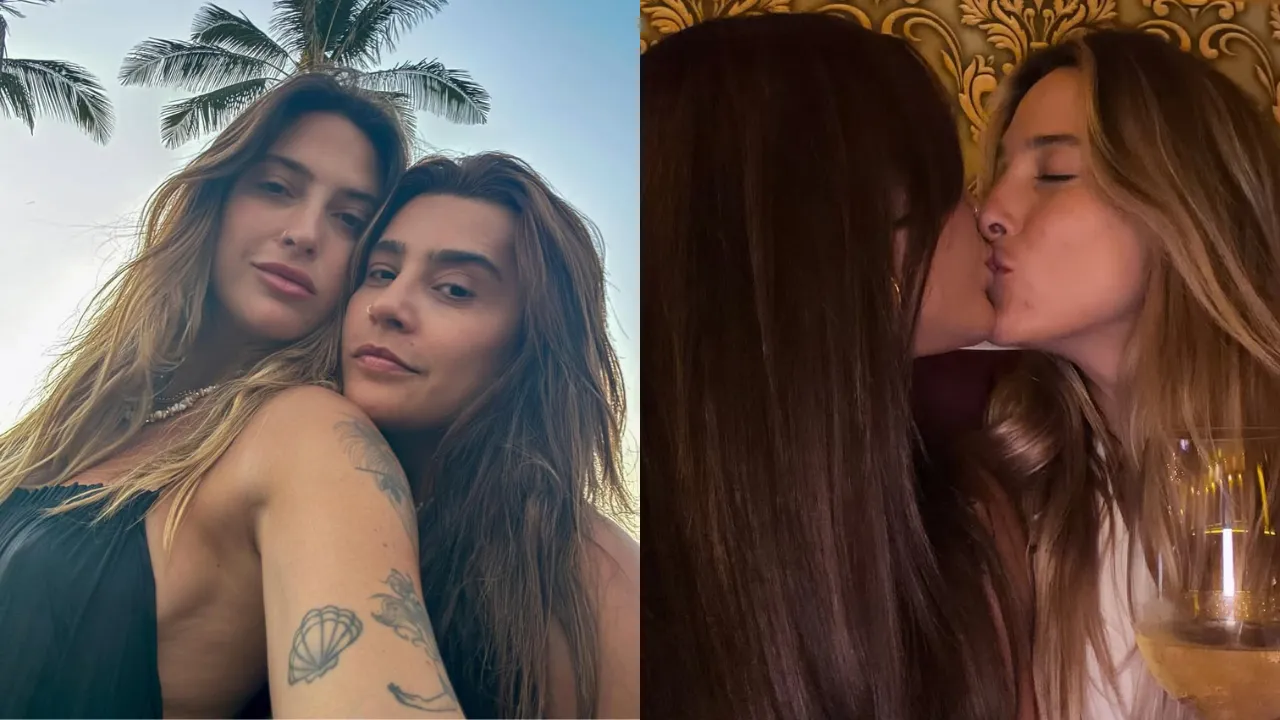 Lauana Prado beija Tati Dias e lamenta a distância - Imagem do artigo