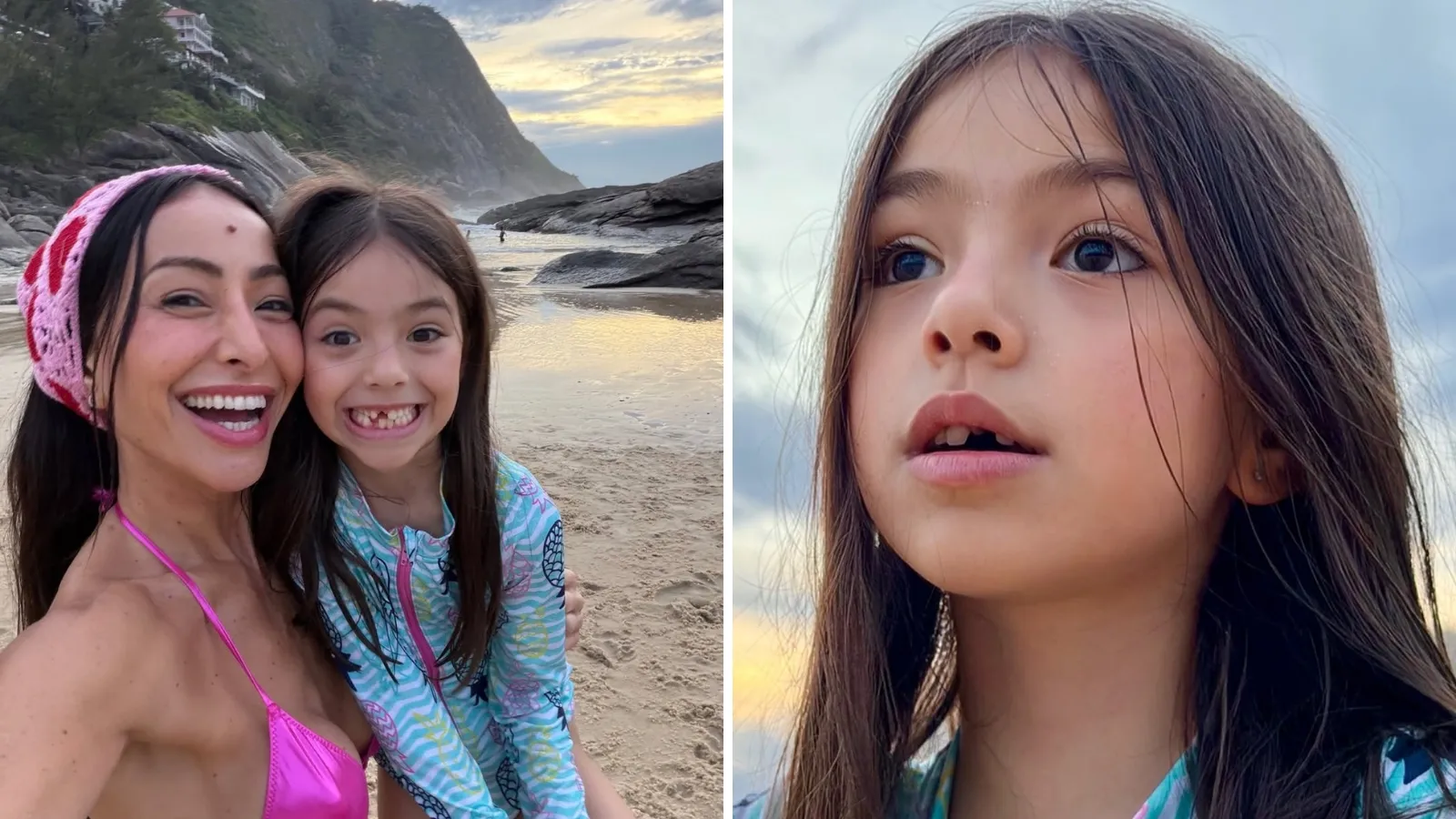 Sabrina Sato exibe dia de praia com a filha Zoe, 7 - Imagem do artigo