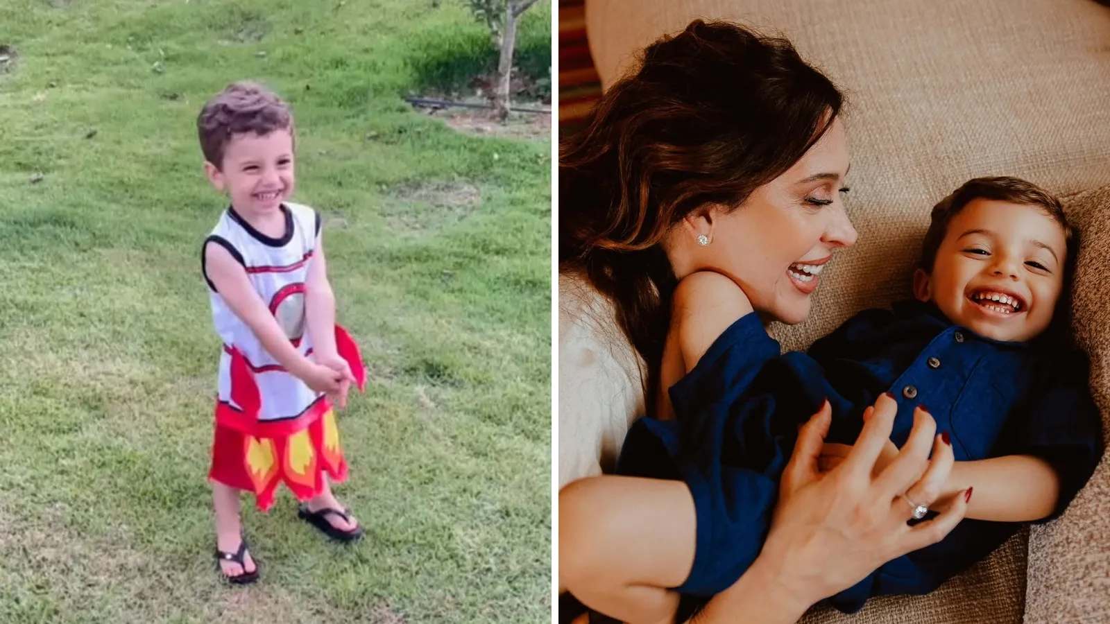 Claudia Raia exibe vídeo do filho Luca e se emociona - Imagem do artigo