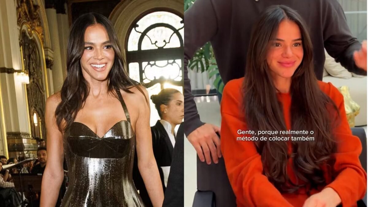 Bruna Marquezine estreia visual sereia com alongamento capilar - Imagem do artigo