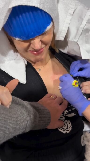 Val Marchiori enfrenta crise de pânico em quimioterapia - Imagem do artigo original