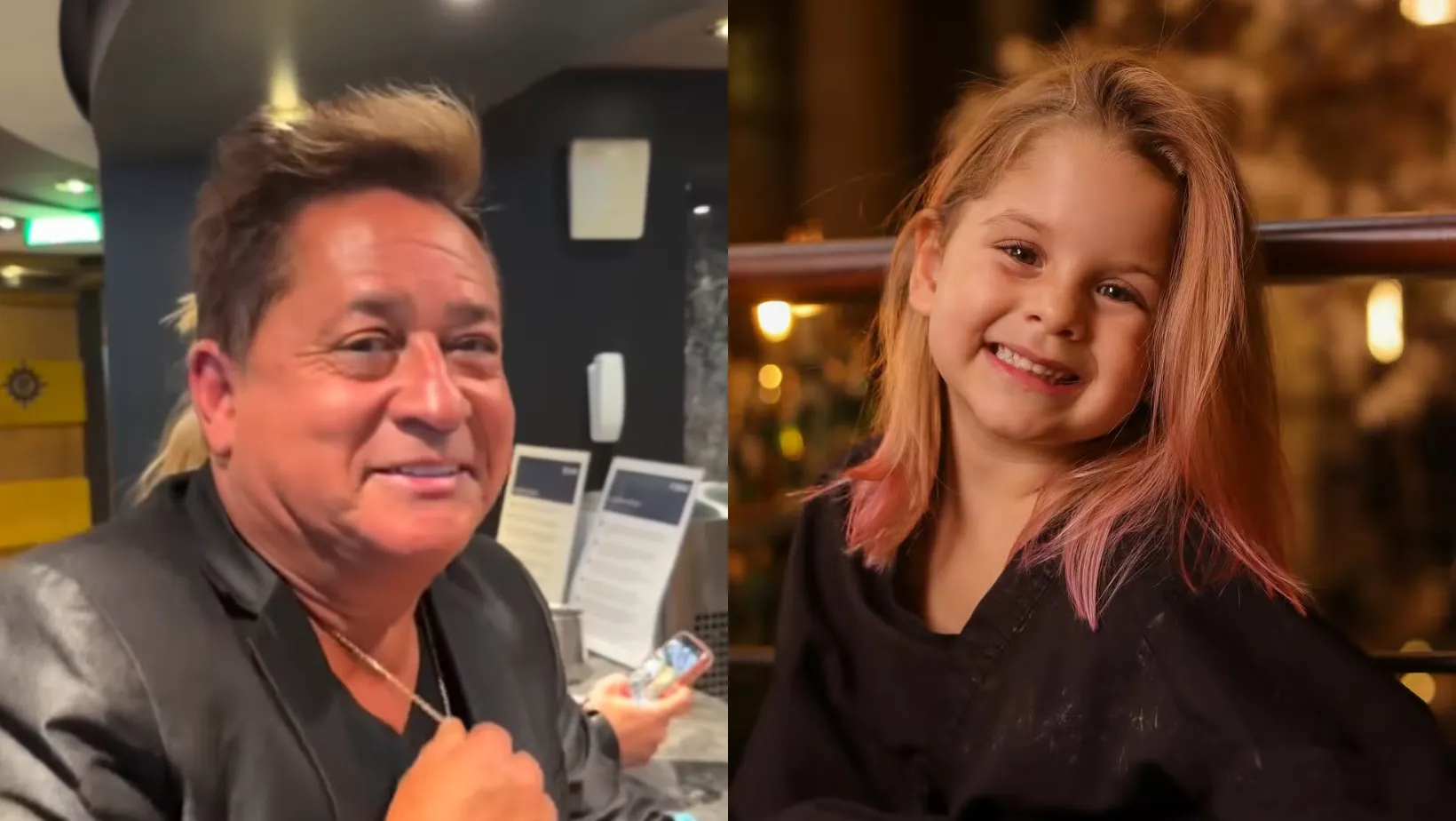 Leonardo elege neta Maria Flor como mais famosa da família - Imagem do artigo