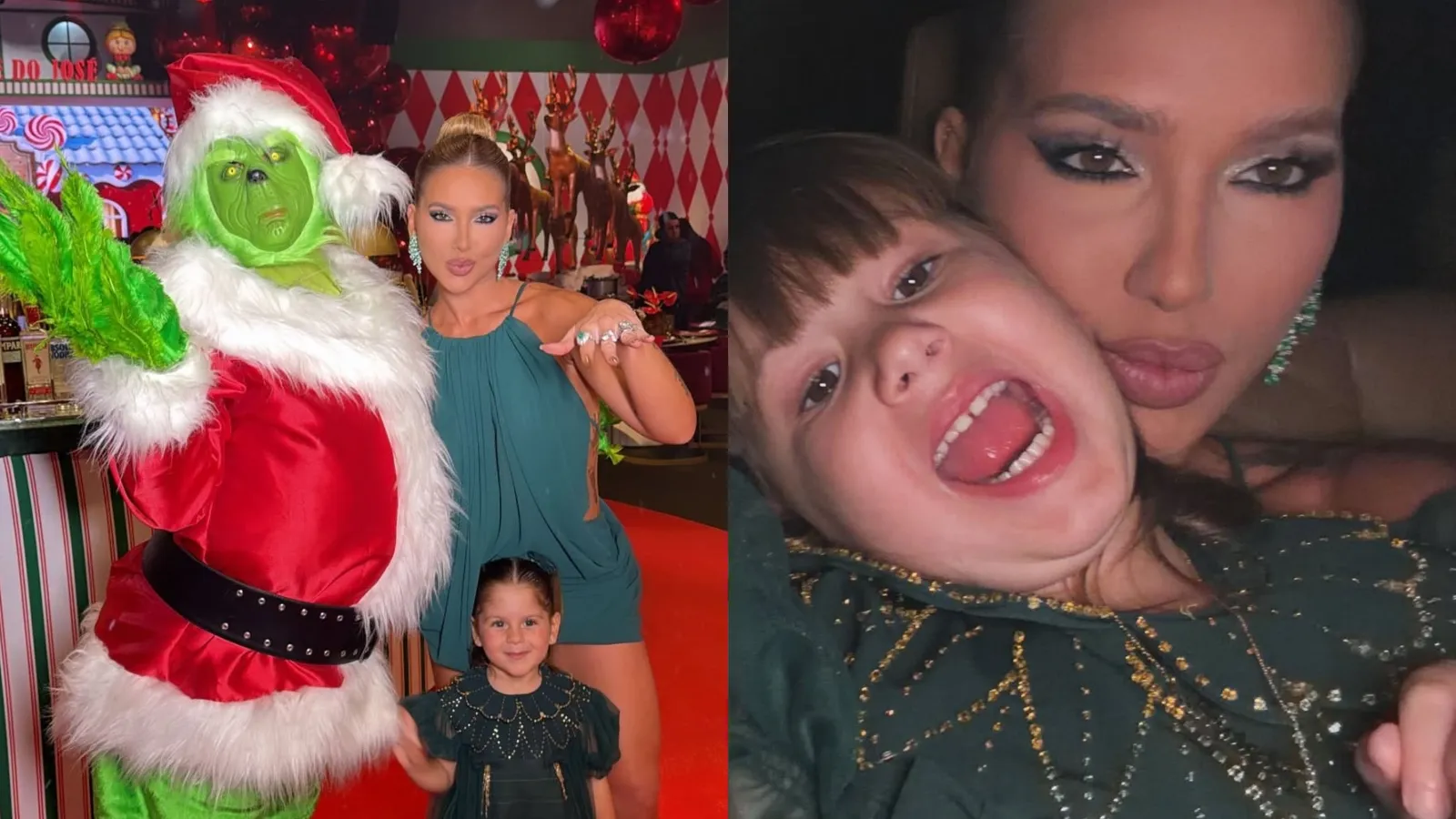 Virginia usa vestido verde e levanta rumores de gravidez - Imagem do artigo