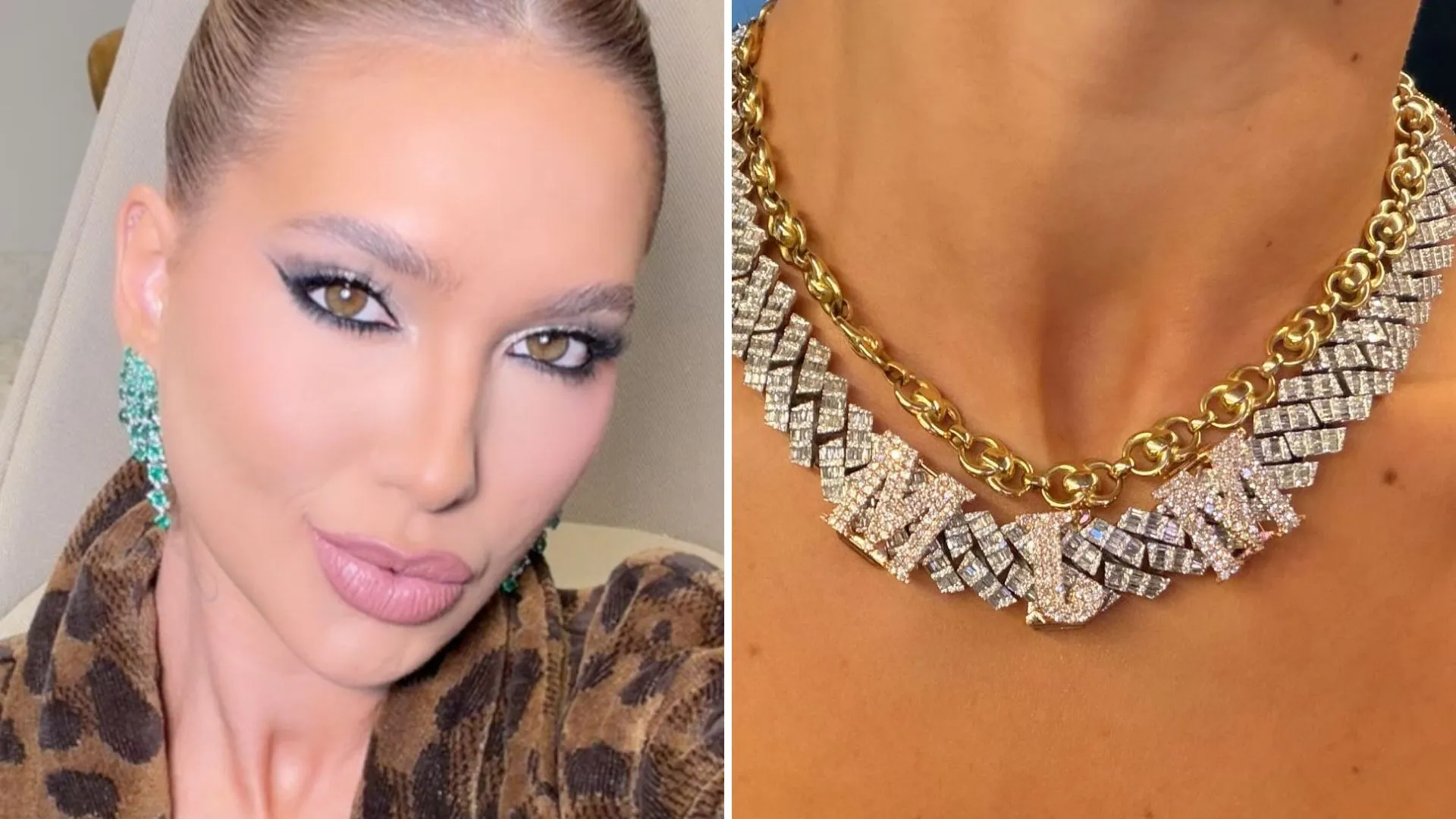 Colar de diamantes de Virgínia Fonseca homenageia filhos - Imagem do artigo