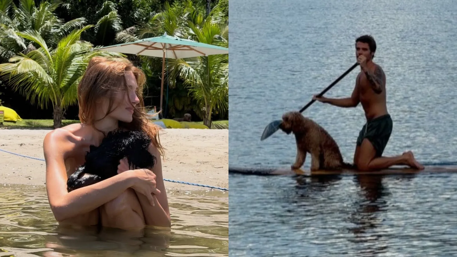 Sasha Meneghel passa véspera de Natal em refúgio natural - Imagem do artigo