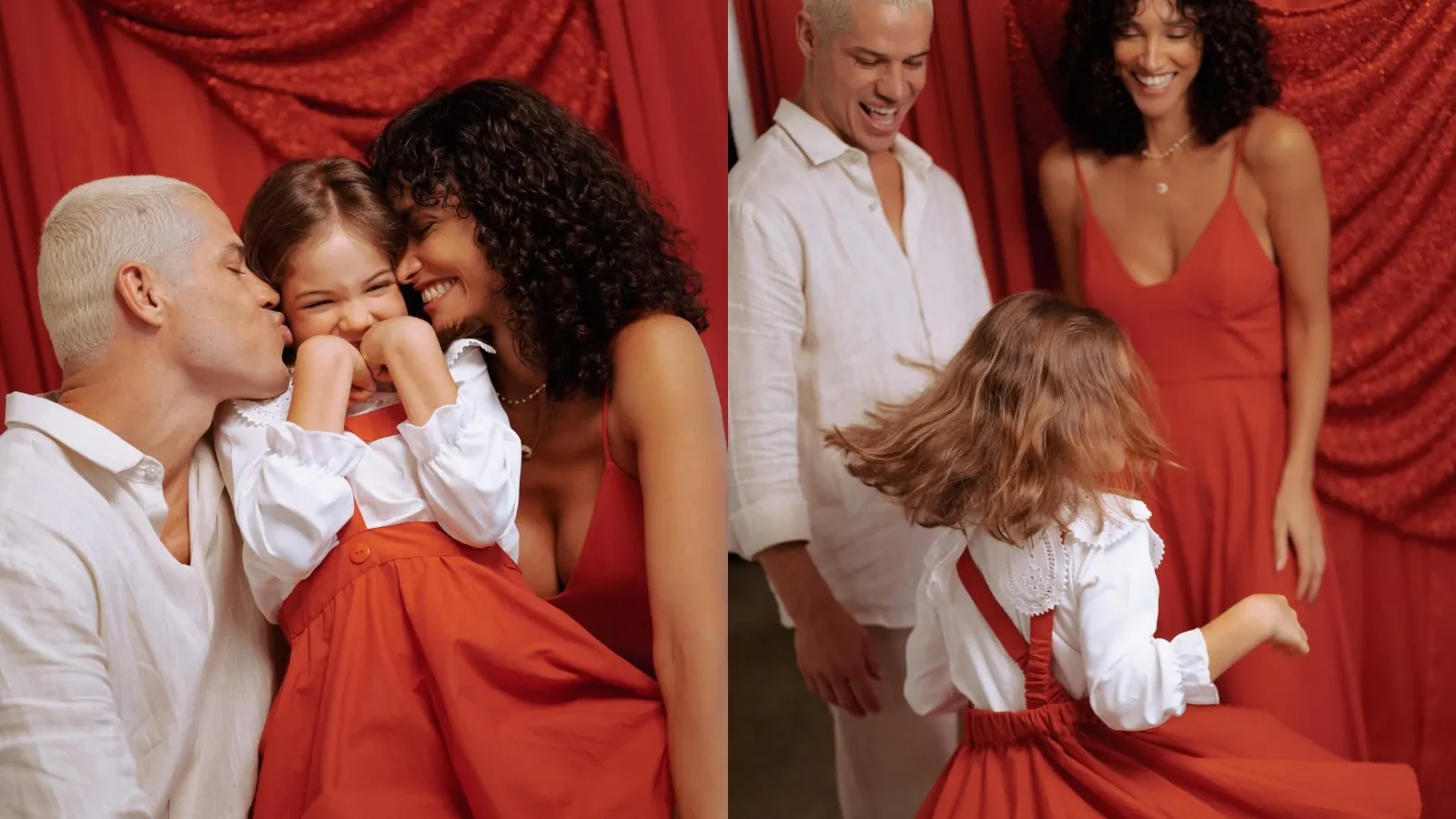 Ensaio fotográfico: Débora Nascimento posa com filha e ex - Imagem do artigo