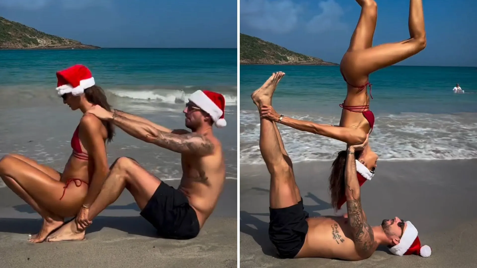 Izabel Goulart estrela vídeo de Natal com Kevin Trapp - Imagem do artigo