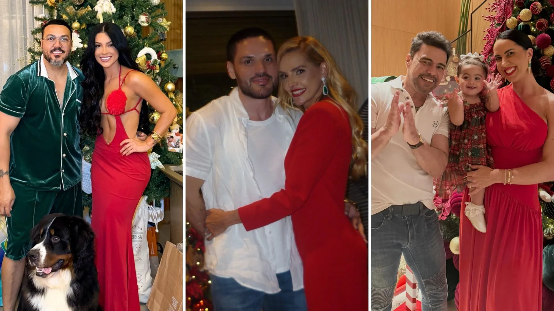 Casais famosos celebram o Natal com fotos em família - Imagem do artigo