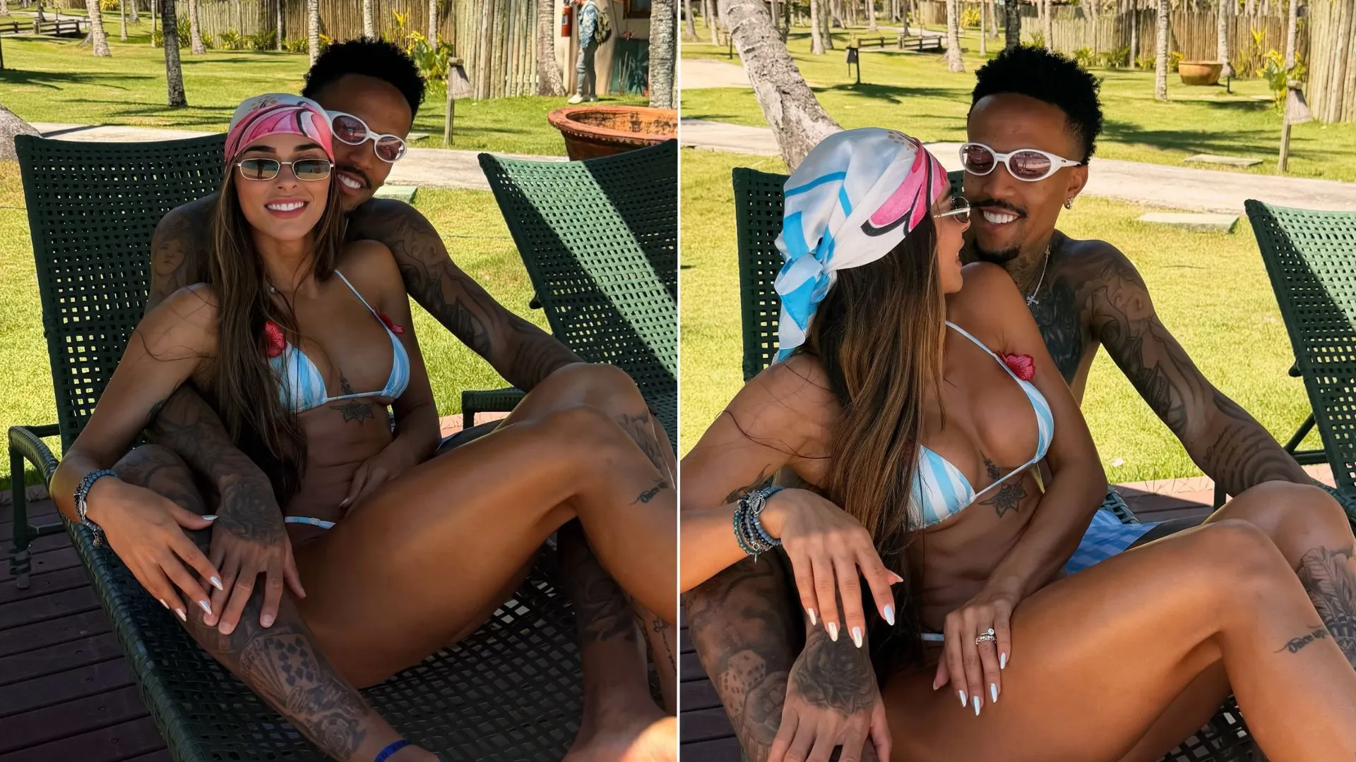 Éder Militão e Tainá Castro curtem dia de sol apaixonado - Imagem do artigo