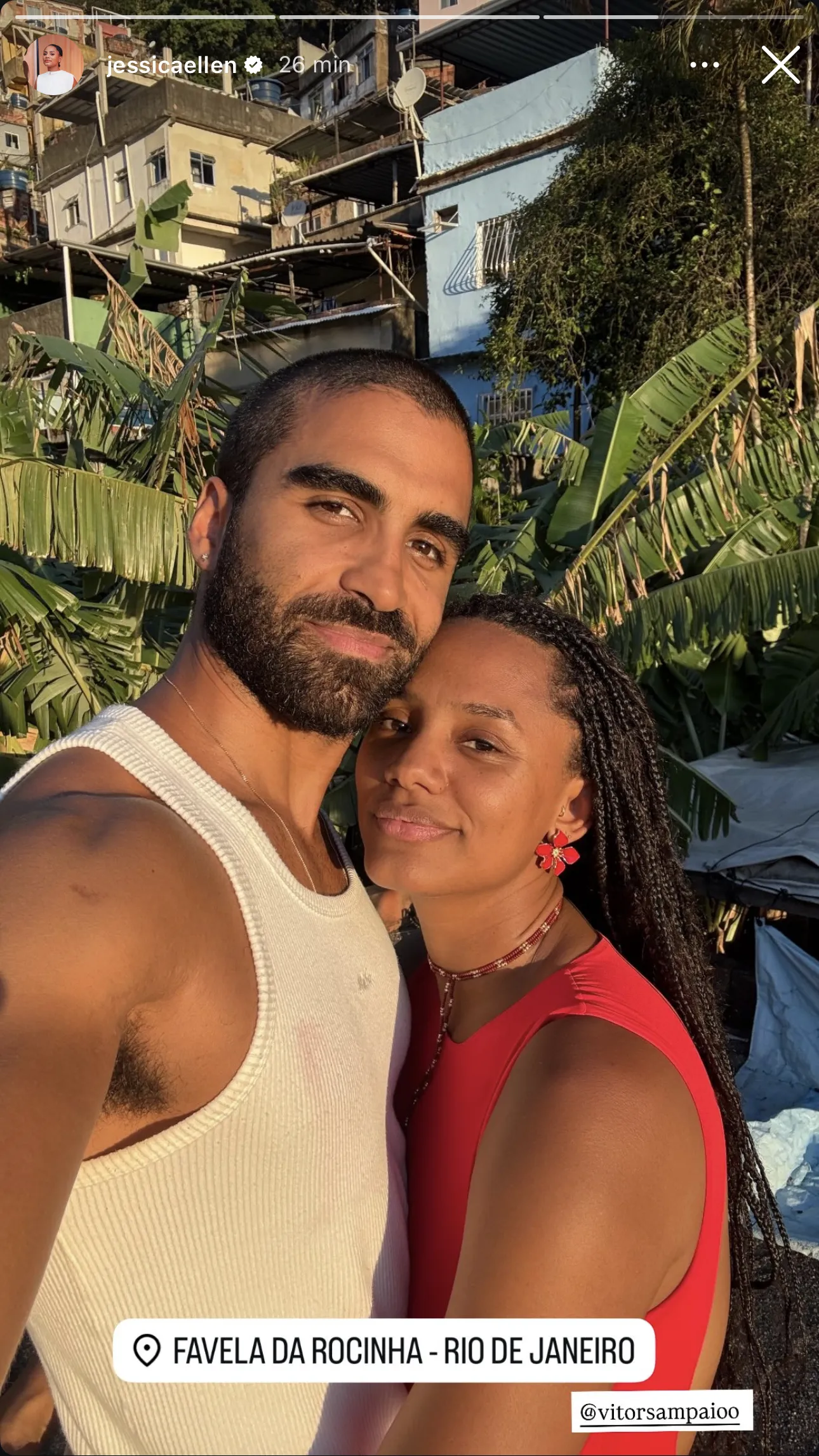 Jéssica Ellen e Vitor Sampaio curtem verão juntos - Imagem do artigo