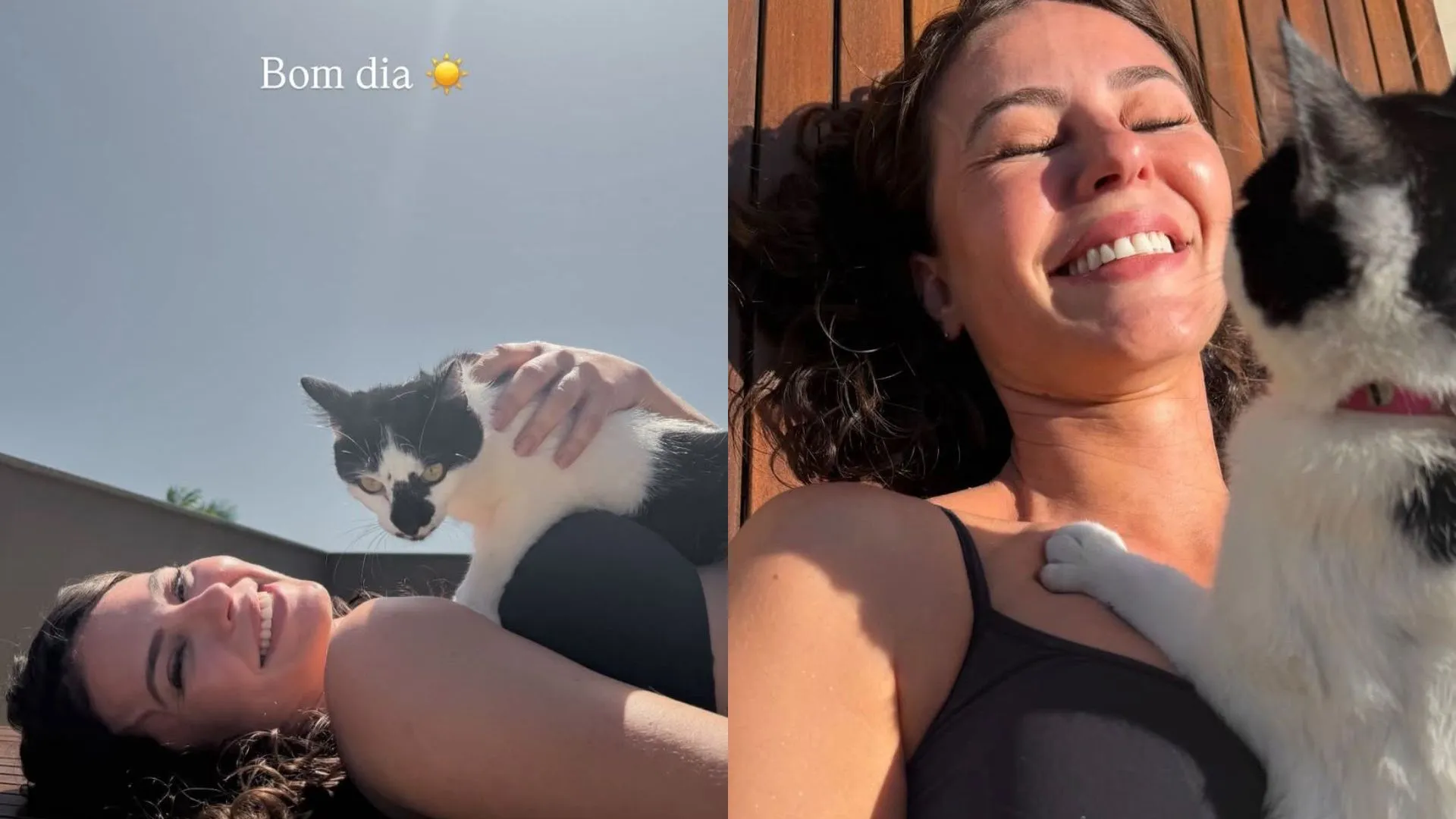 Paolla Oliveira curte sol após separação de Diogo Nogueira - Imagem do artigo