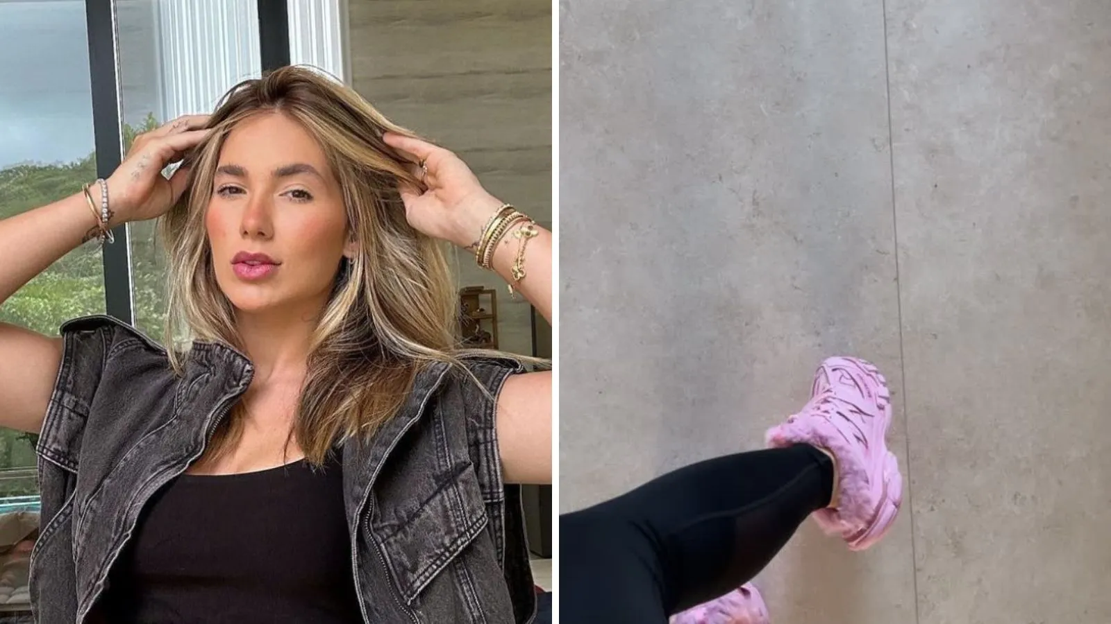 Virginia exibe tênis Balenciaga de luxo após presente - Imagem do artigo