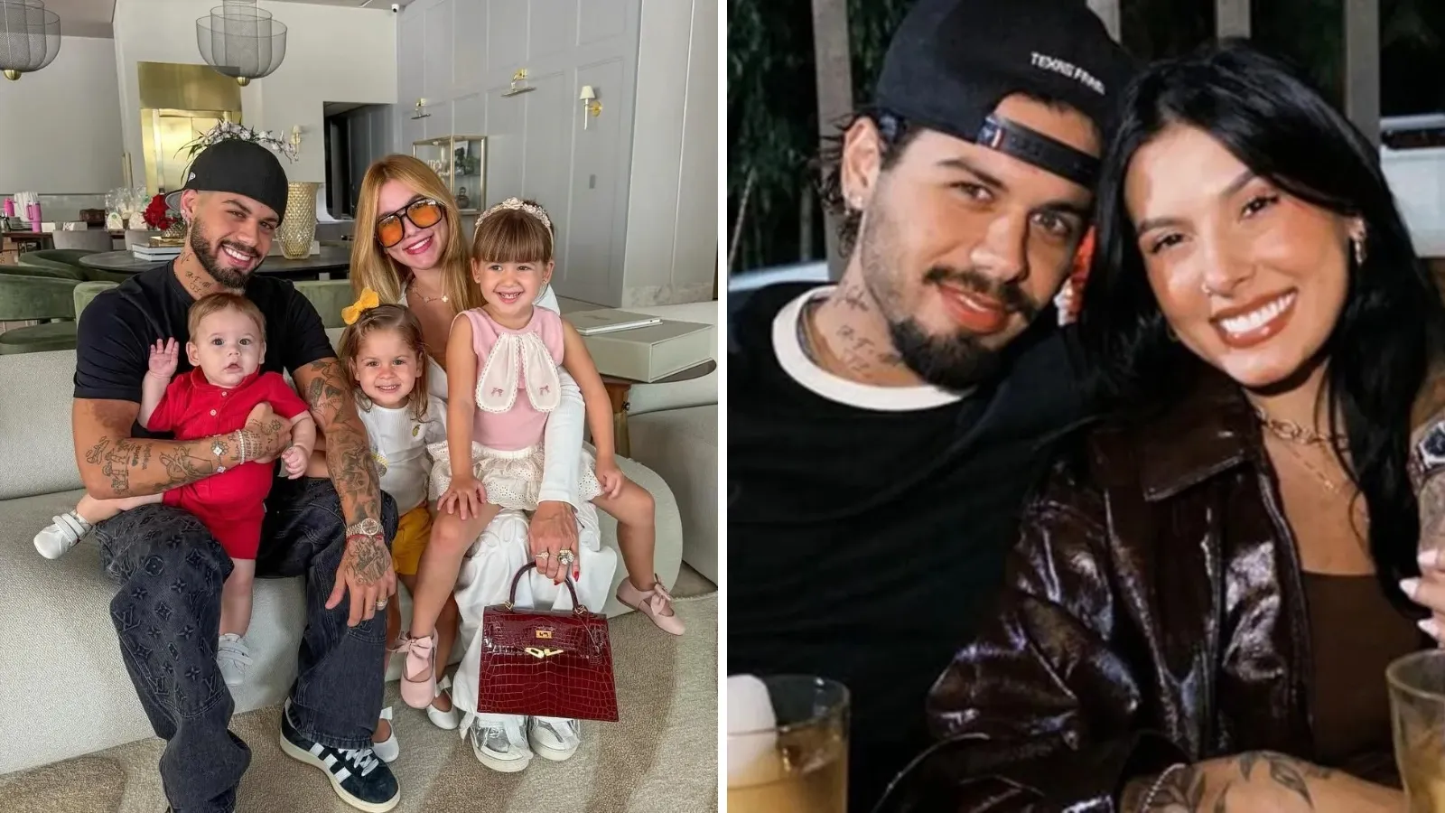 Zé Felipe apaga fotos de Virginia do Instagram e mantém Ana - Imagem do artigo