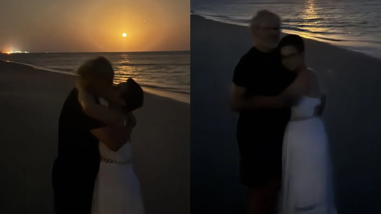 Sandra Annenberg beija Ernesto Paglia ao pôr do sol - Imagem do artigo