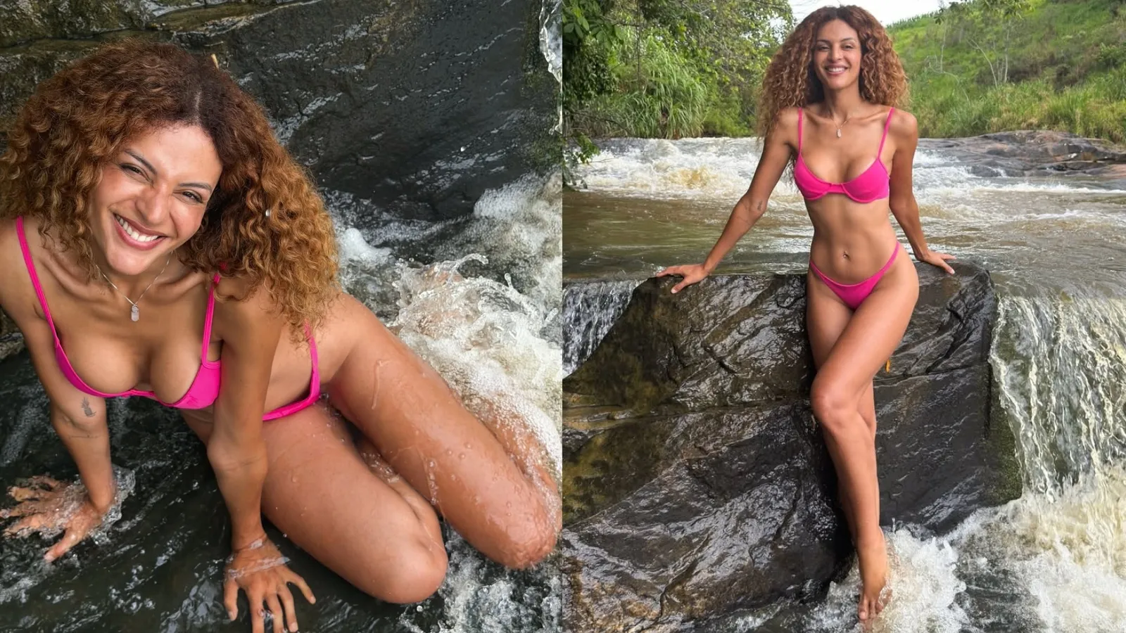 Gabriela Loran curte cachoeira e deixa “farmácia” em recesso - Imagem do artigo