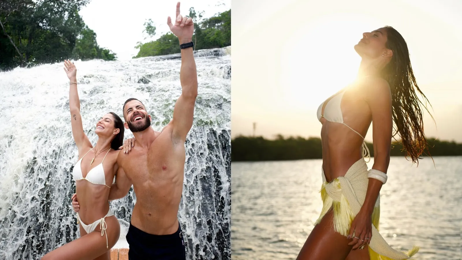 Mari Gonzalez curte banho de cachoeira com Pipo Marques - Imagem do artigo