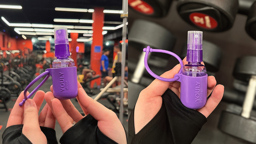 Body splash Move Youly neutraliza odor na academia - Imagem do artigo