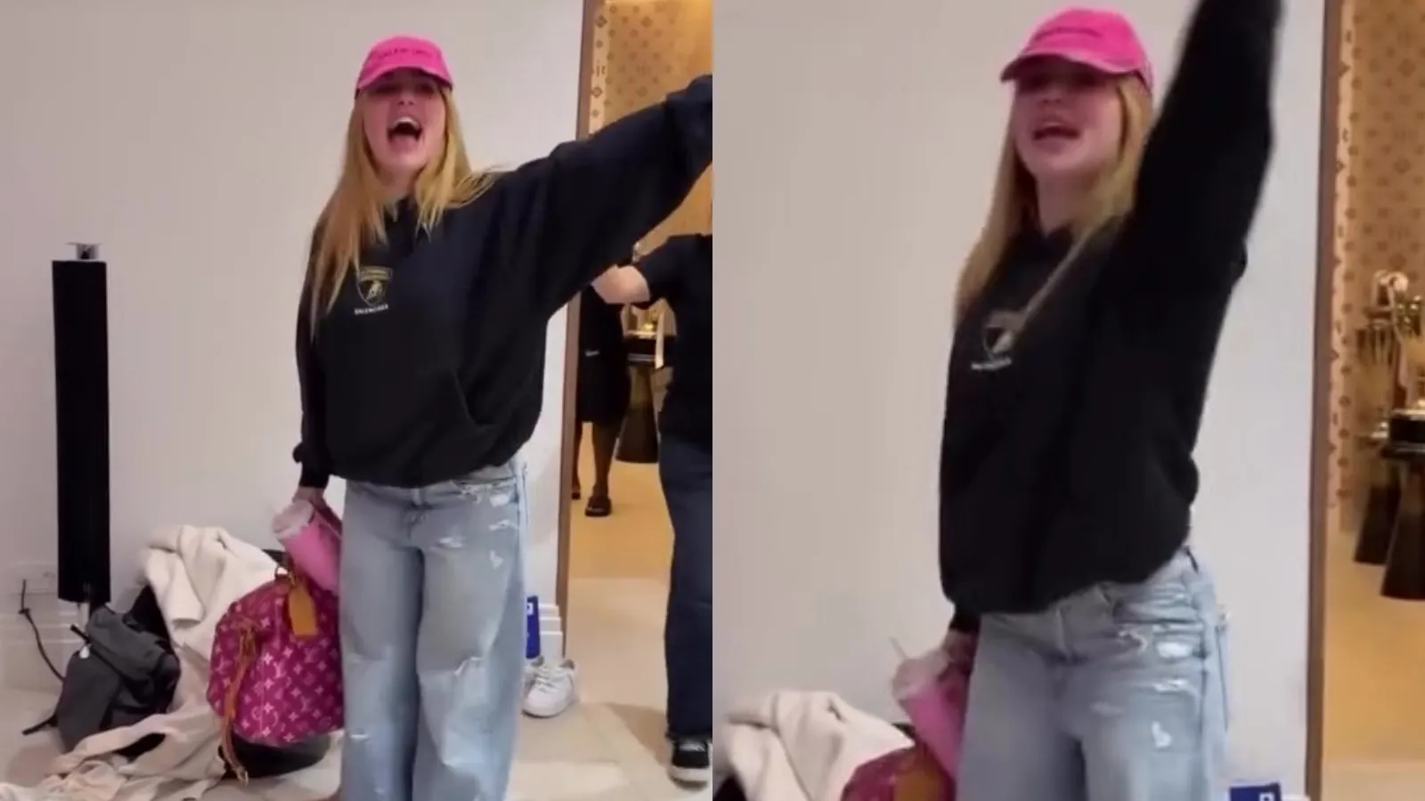 Virginia Fonseca deixa mansão de Vini Jr em Madri - Imagem do artigo