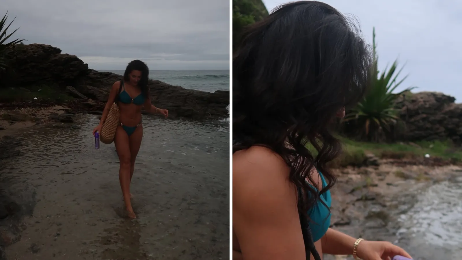 Kéfera de biquíni enfrenta céu nublado no Rio hoje - Imagem do artigo