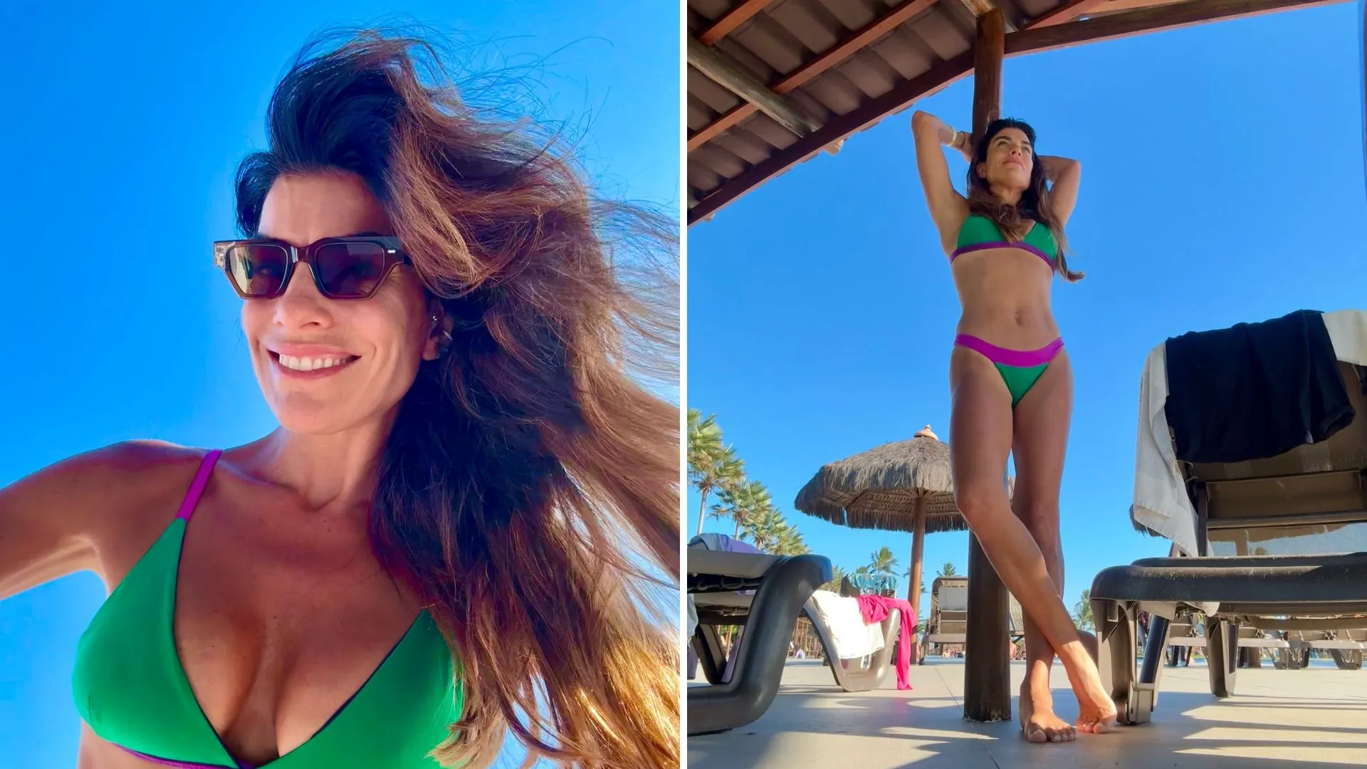 Joana Balaguer posa de biquíni e celebra volta ao Brasil - Imagem do artigo