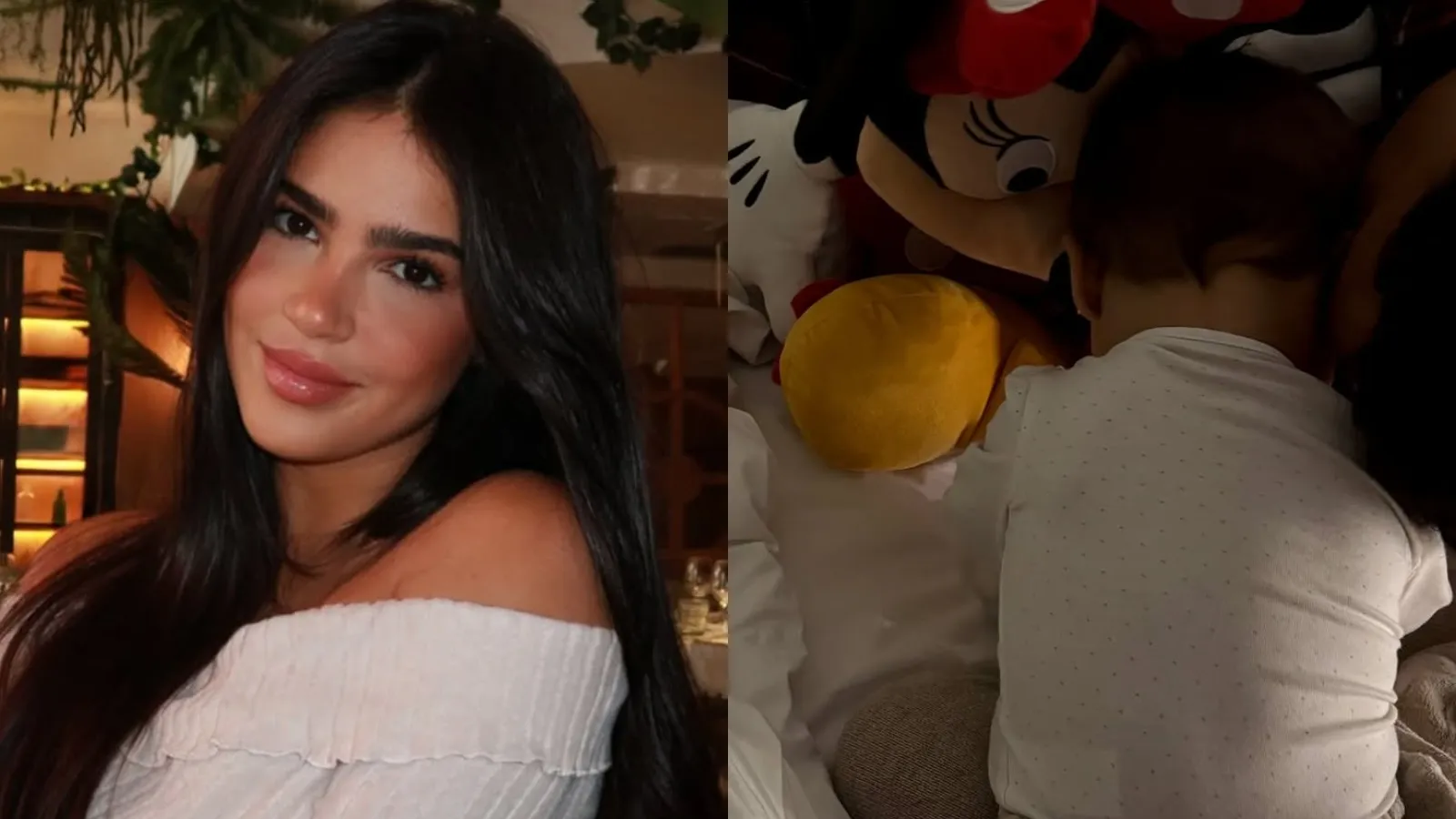 Giovanna Buscacio explica por que oculta rosto da filha - Imagem do artigo