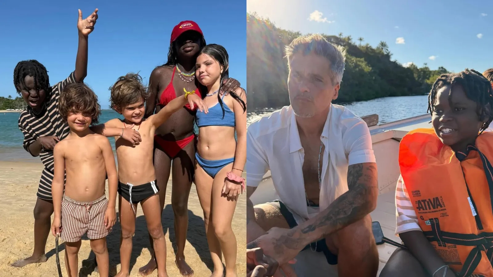 Bruno Gagliasso exibe filhos em álbum de despedida da Bahia - Imagem do artigo