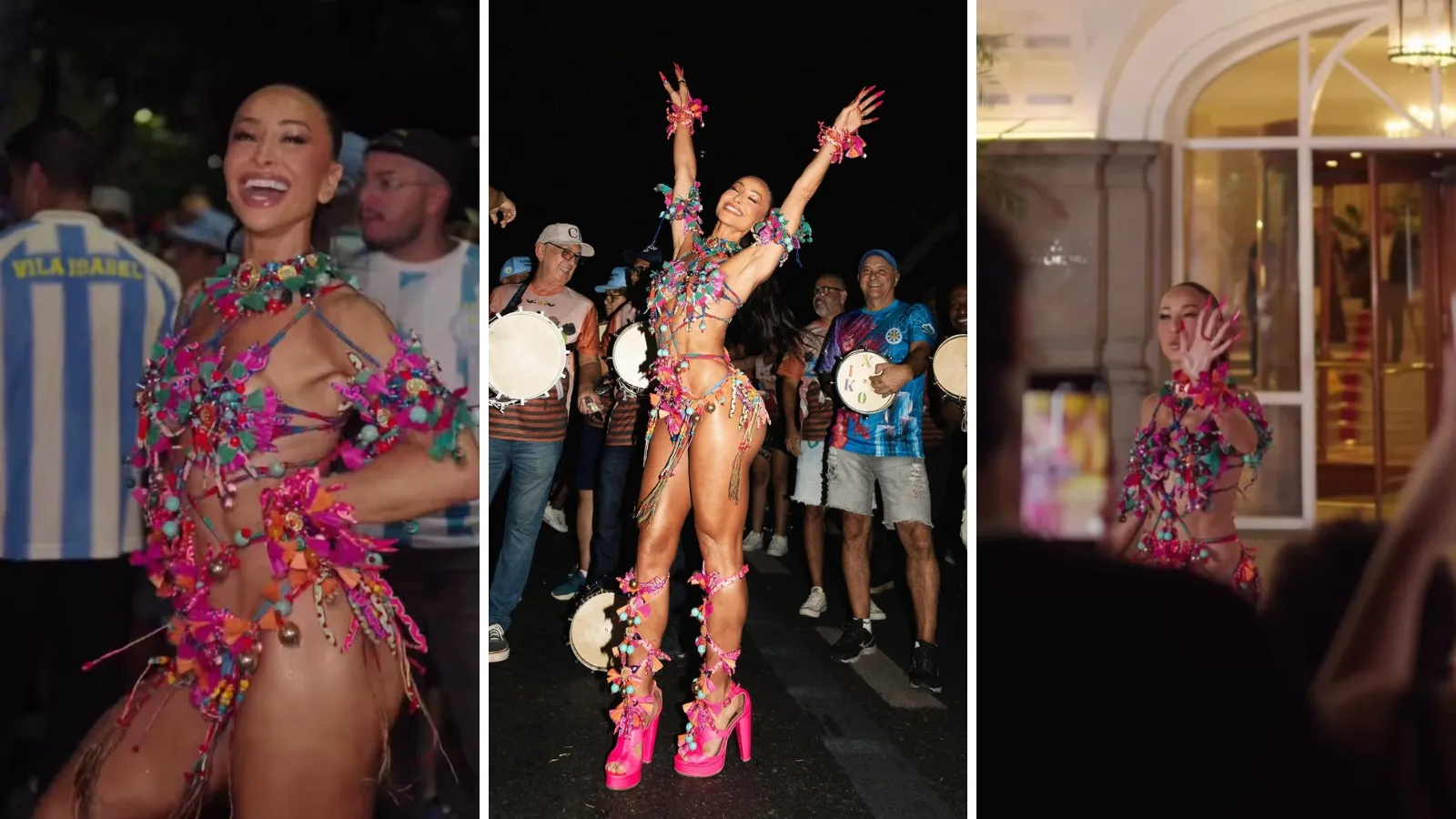 Sabrina Sato brilha no primeiro ensaio da Vila Isabel 2026 - Imagem do artigo