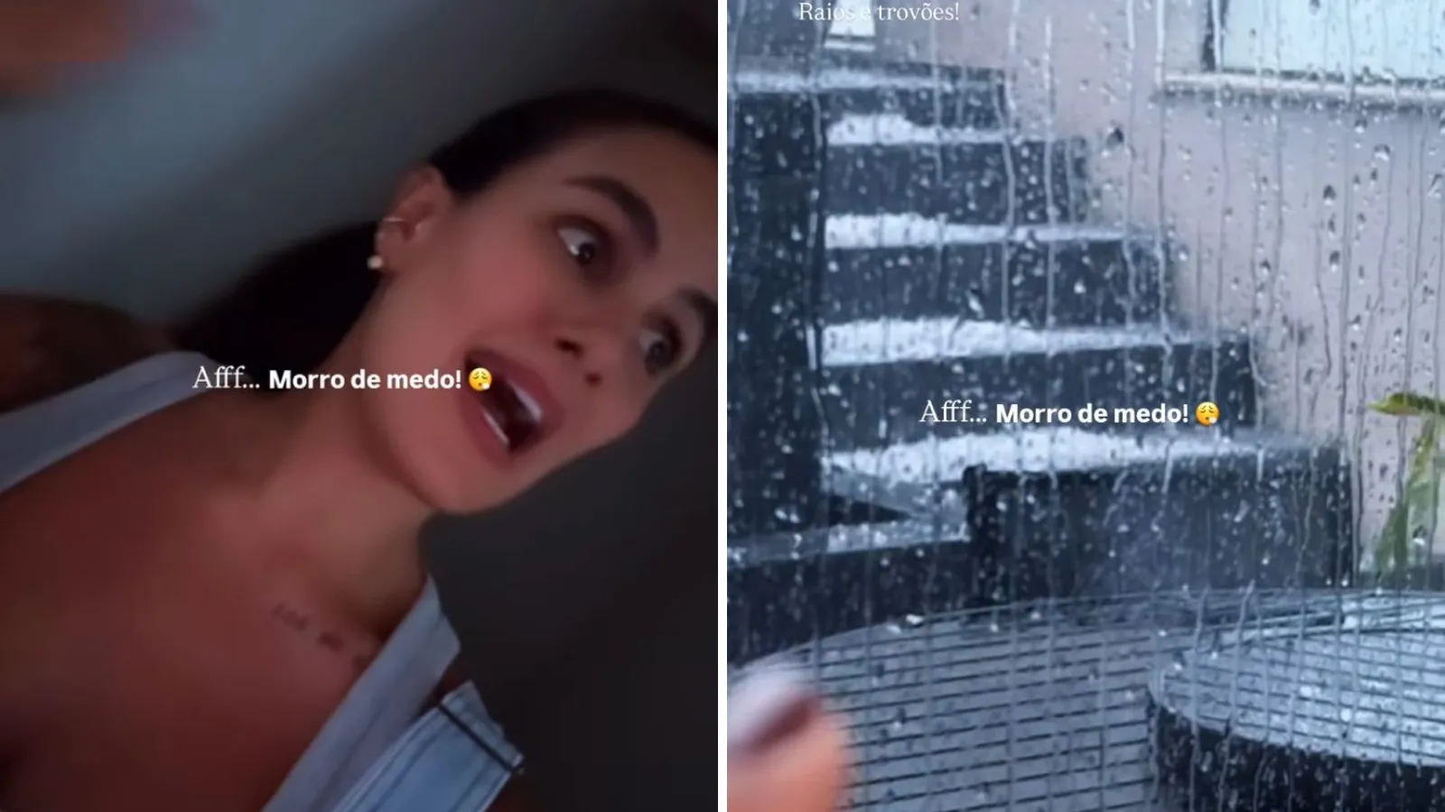 Carol Peixinho relata tempestade de granizo em São Paulo - Imagem do artigo