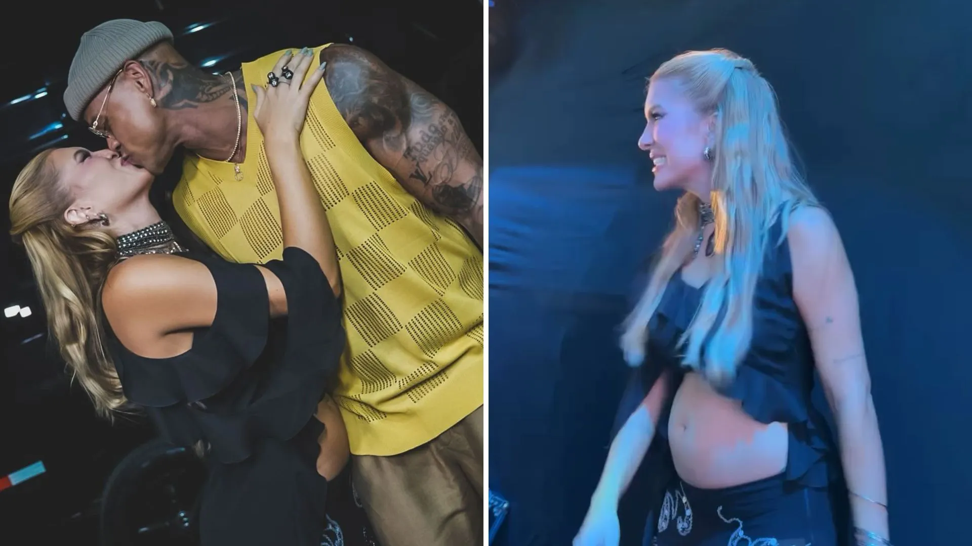 Lore Improta grávida exibe barriga em show de Leo Santana - Imagem do artigo