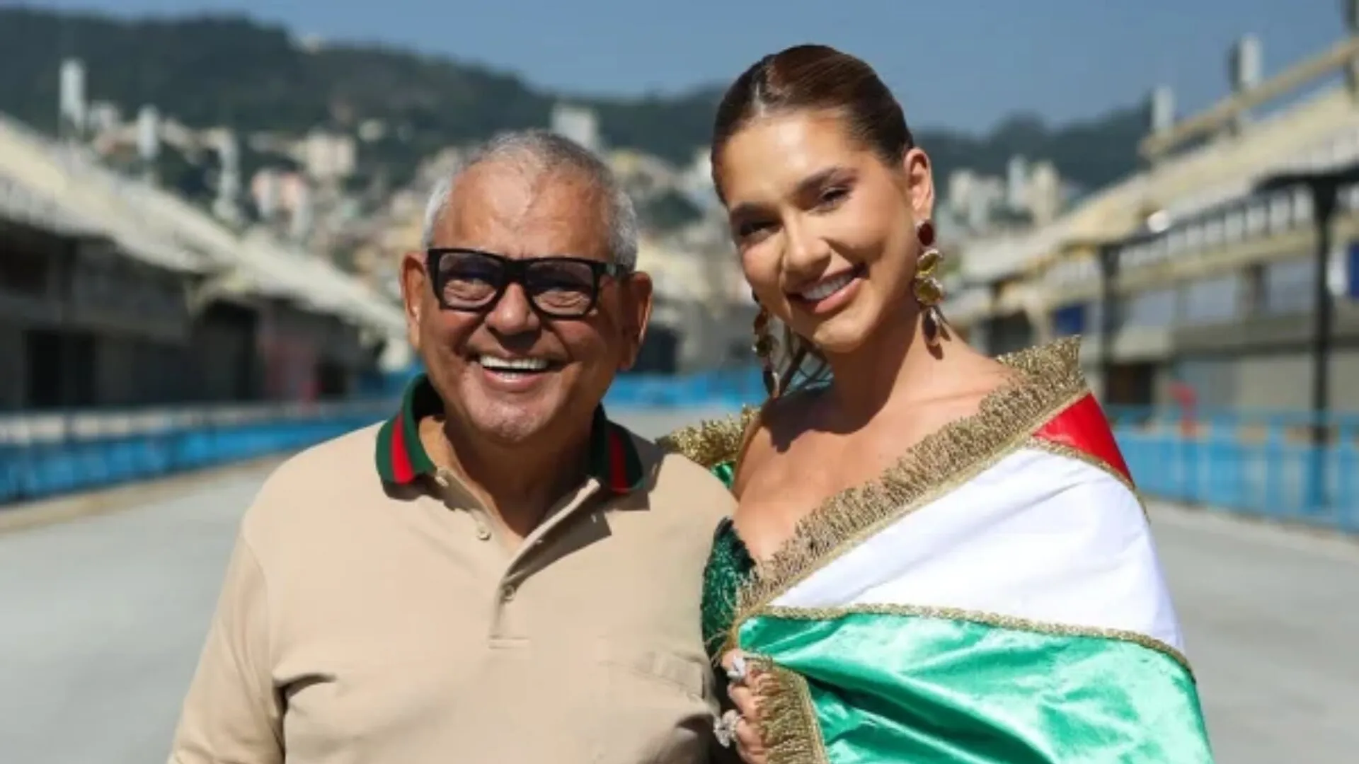 Virginia Fonseca homenageia patrono da Grande Rio suspeito - Imagem do artigo