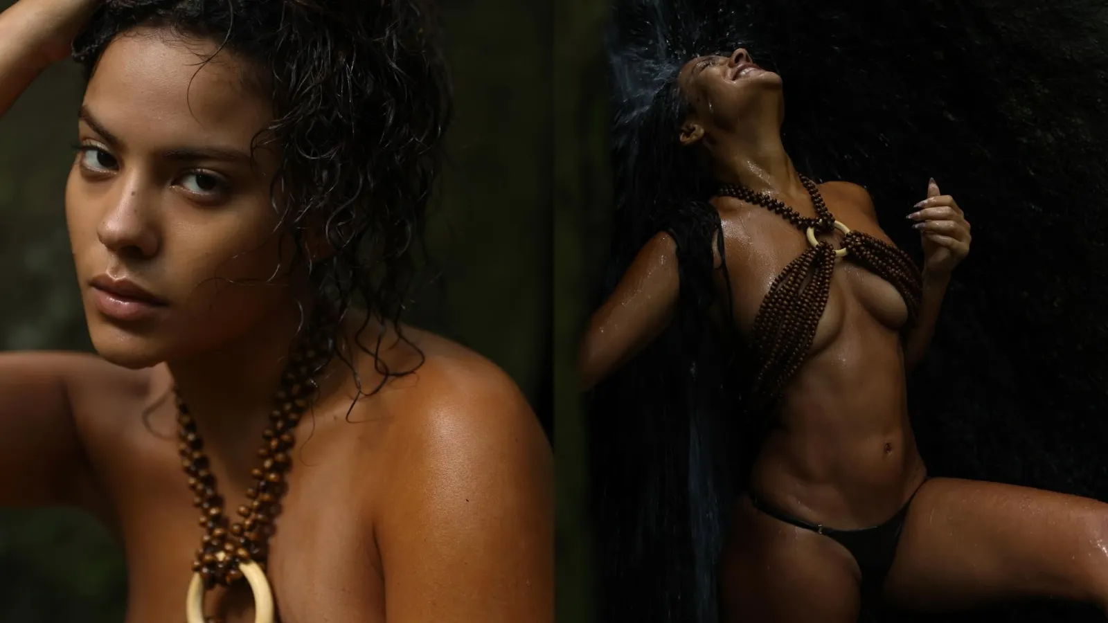 Bella Campos de biquíni surpreende fãs em cachoeira - Imagem do artigo