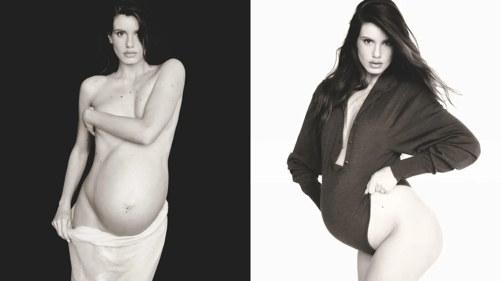 Camila Queiroz topless: atriz resgata ensaio da gravidez - Imagem do artigo