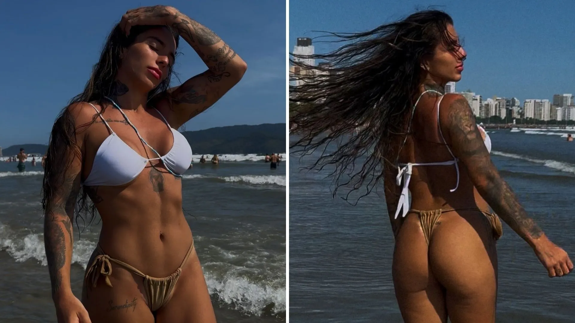 Petra Mattar renova bronzeado na praia do Rio - Imagem do artigo