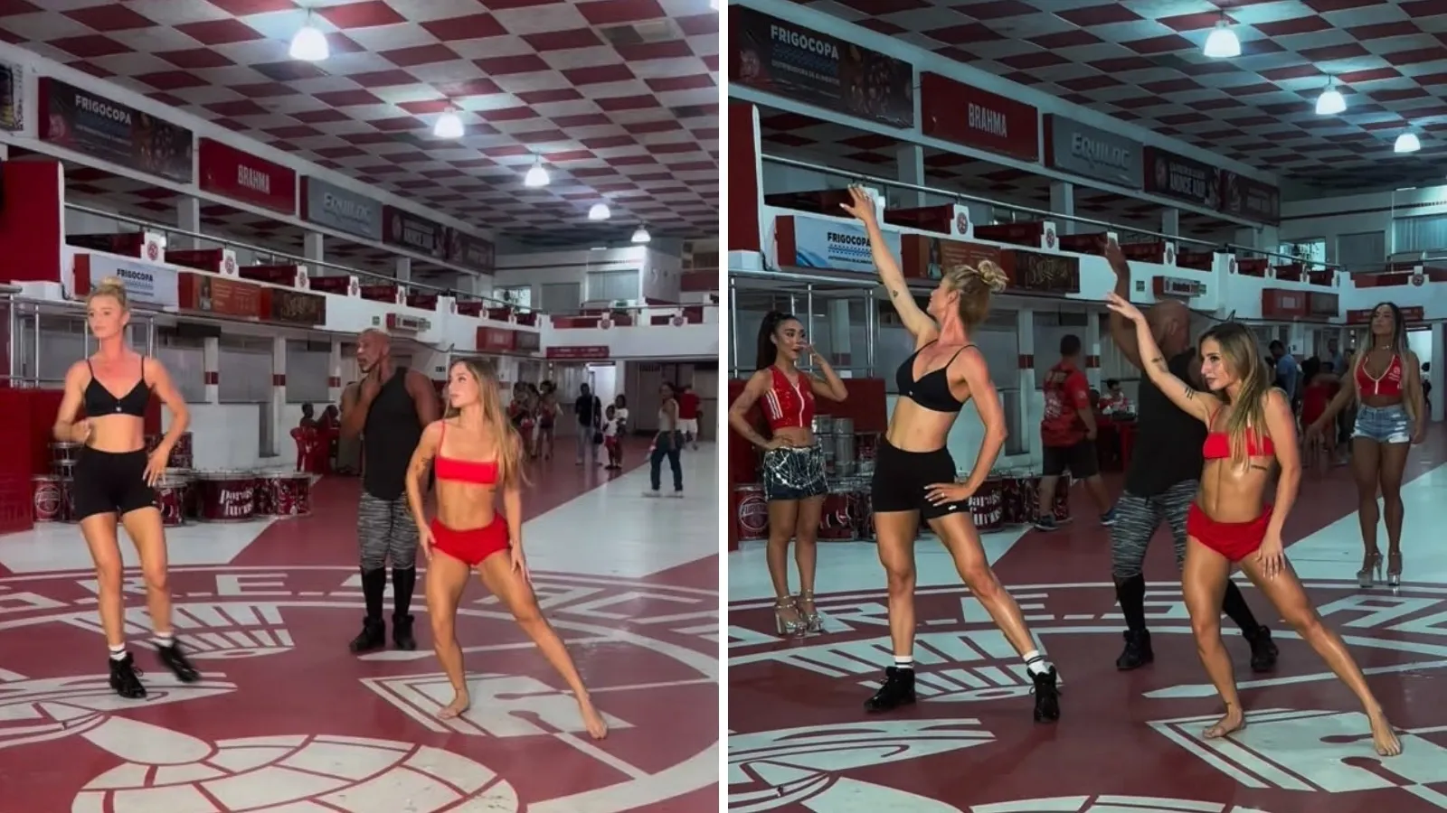 Bruna Griphao e Cintia Dicker brilham em ensaio da Salgueiro - Imagem do artigo