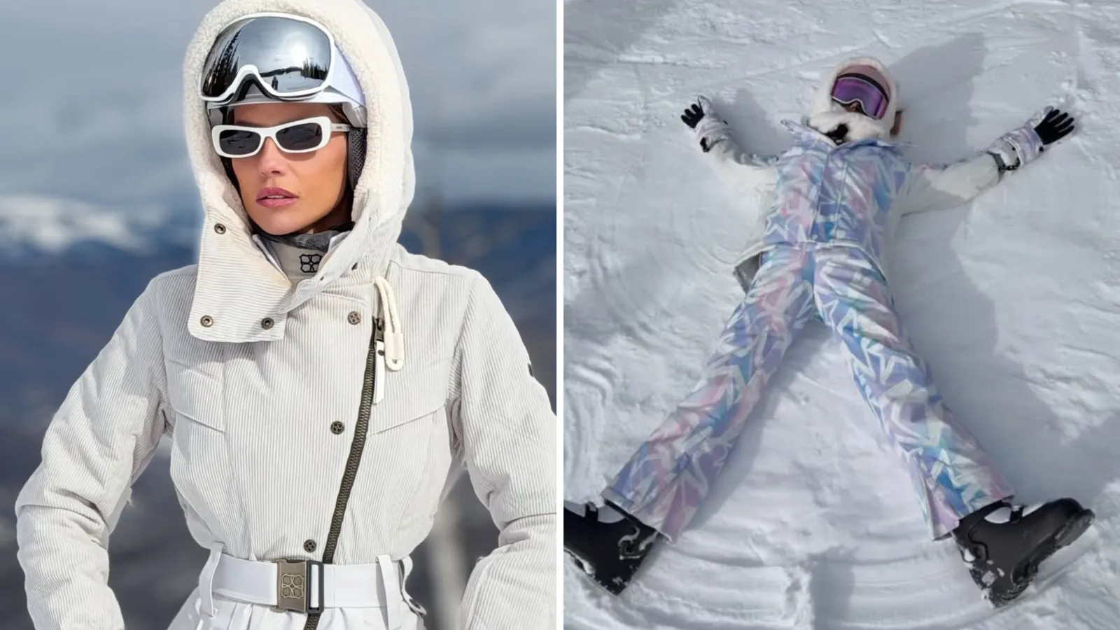 Deborah Secco curte neve em Aspen com a filha Maria Flor - Imagem do artigo