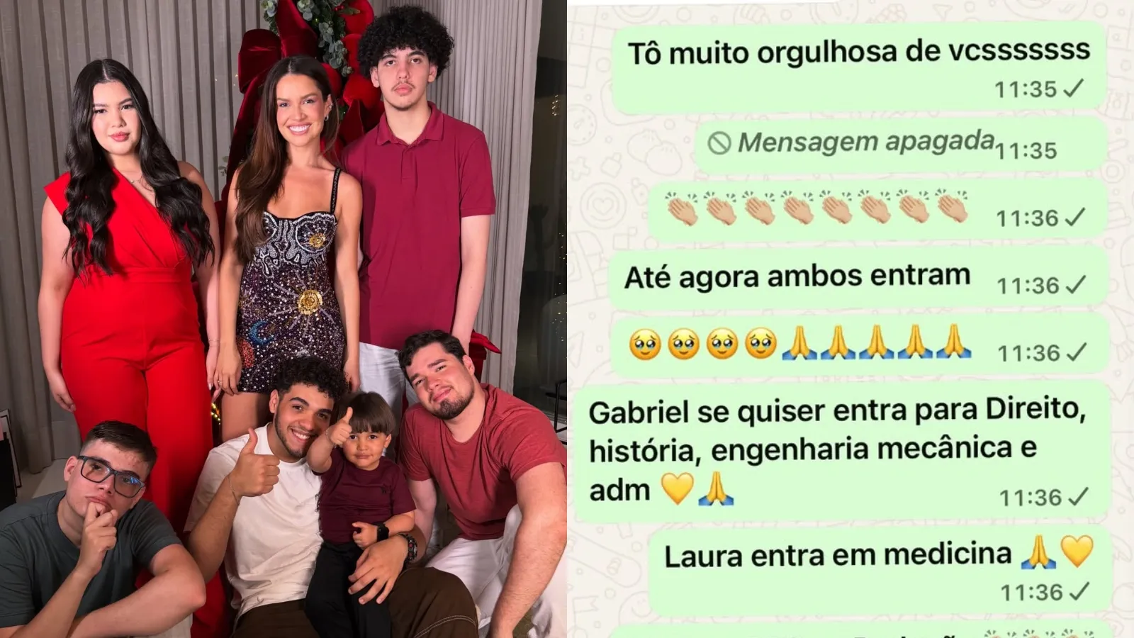 Sobrinhos de Juliette brilham no ENEM com redação 980 - Imagem do artigo